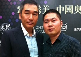 广州优贝娱乐与明星合影